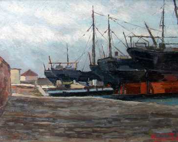 Maffi Ghino - Ships in port